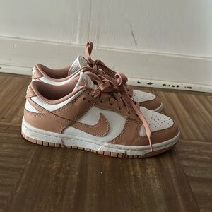 Nike Women Rose Whisper Dunks